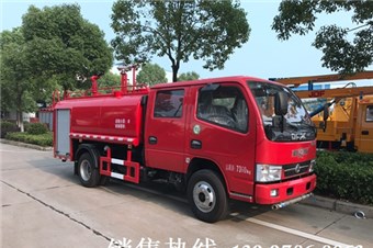 國(guó)五雙排3噸小型消防車